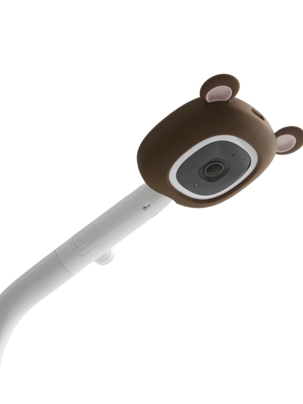 Brown Bear Silicone Cover for Baby Monitor Camera - Protective VR/AR Accessory